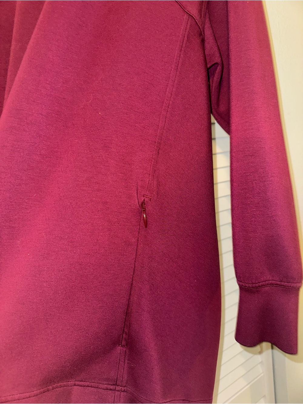 lululemon athletica Women's Funnel Neck Sweater - Berry Plum - Picture 2 of 5